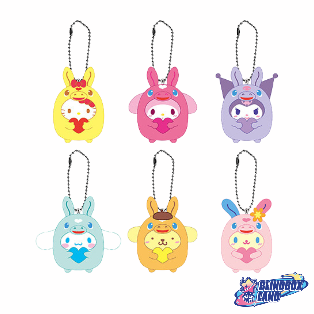 Rody x Sanrio Characters - Plush Keyring Tenorinzu Series, Blindbag