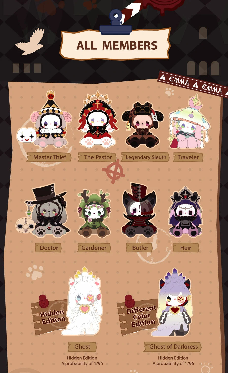 EMMA - Secret Forest Frostveil Villa Series, Blindbox