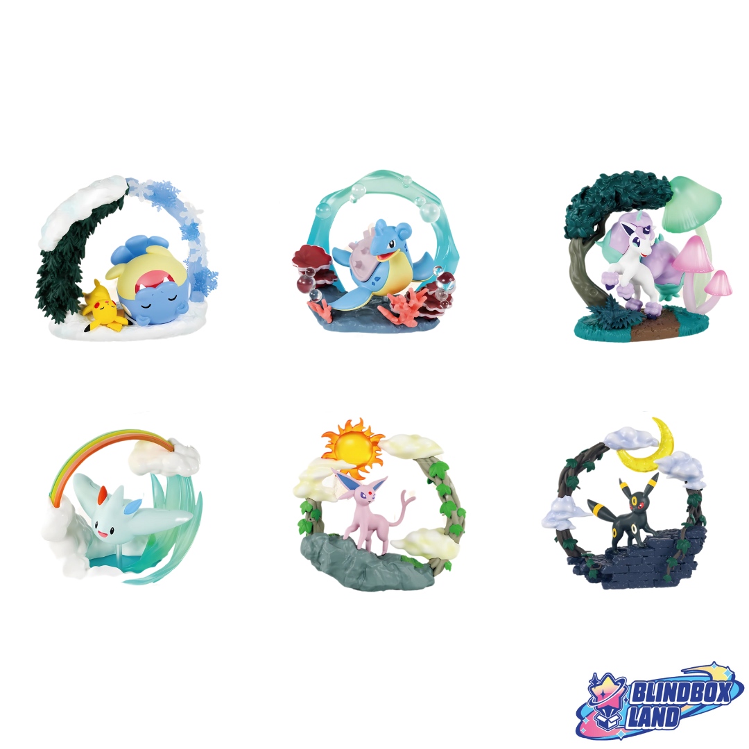 Re-Ment - Pokèmon Circular Diorama Collection Series, Blindbox