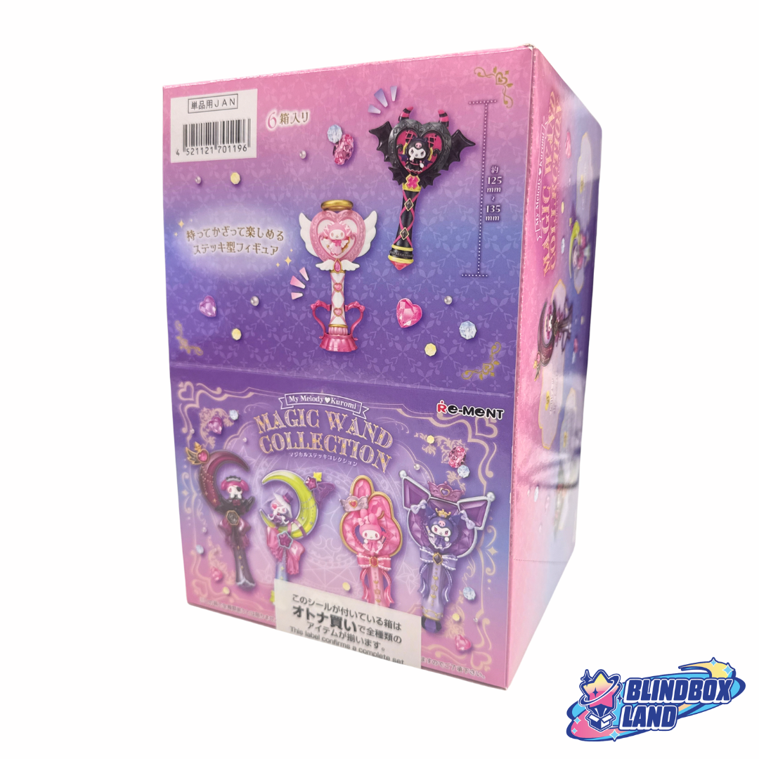 Re-Ment - Sanrio Kuromi x My Melody Magic Wand Collection Series, Blindbox