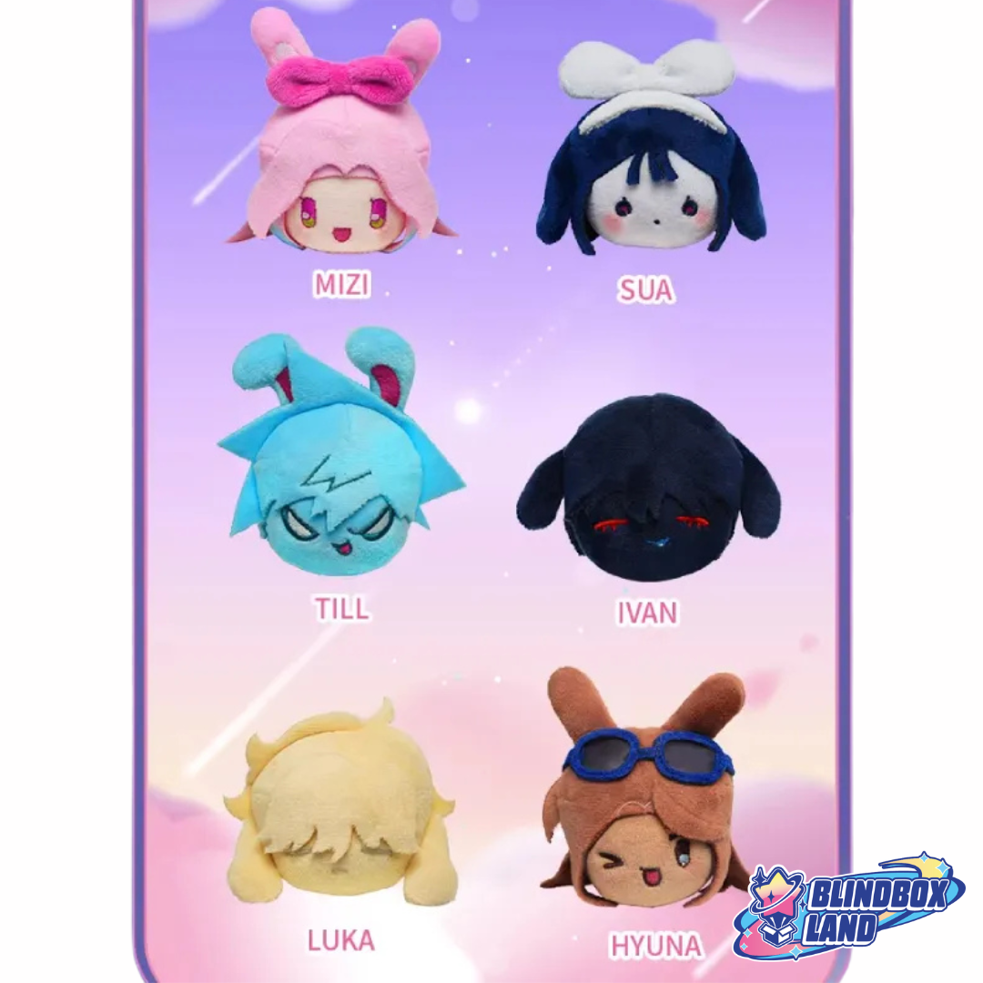 Alien Stage - Rabbit Bun Head Plush Keyring Series, Blindbox