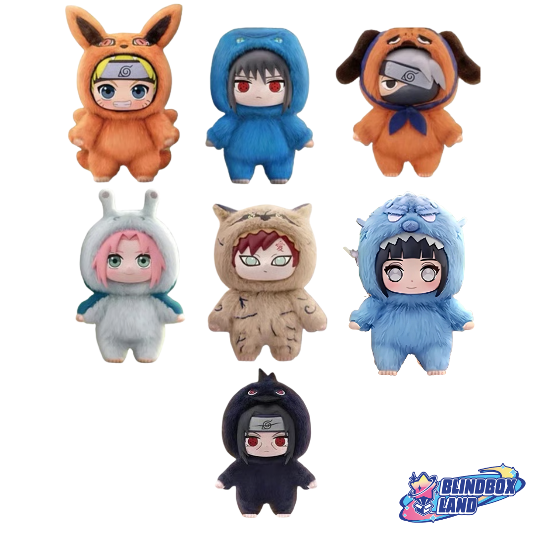NARUTO - Beast Party Plush Keyring Series, Blindbox