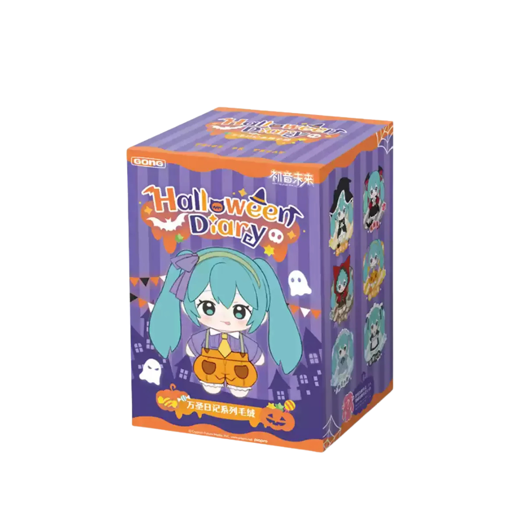 POP MART - Hatsune Miku Halloween Diary Plush Series, Blindbox