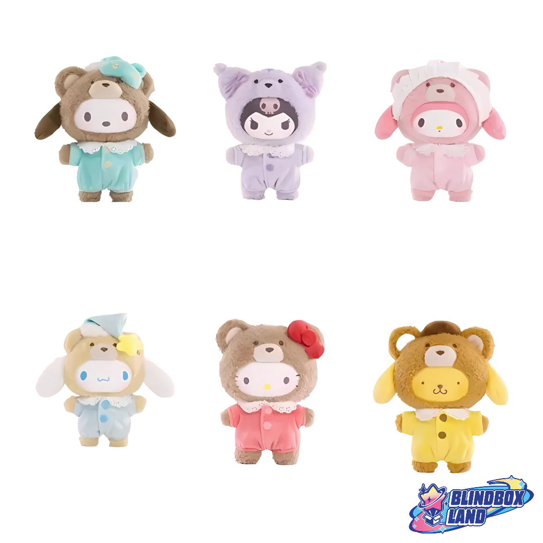 SANRIO - Latte Baby Plush Keyring Series, TOPTOY Blindbox