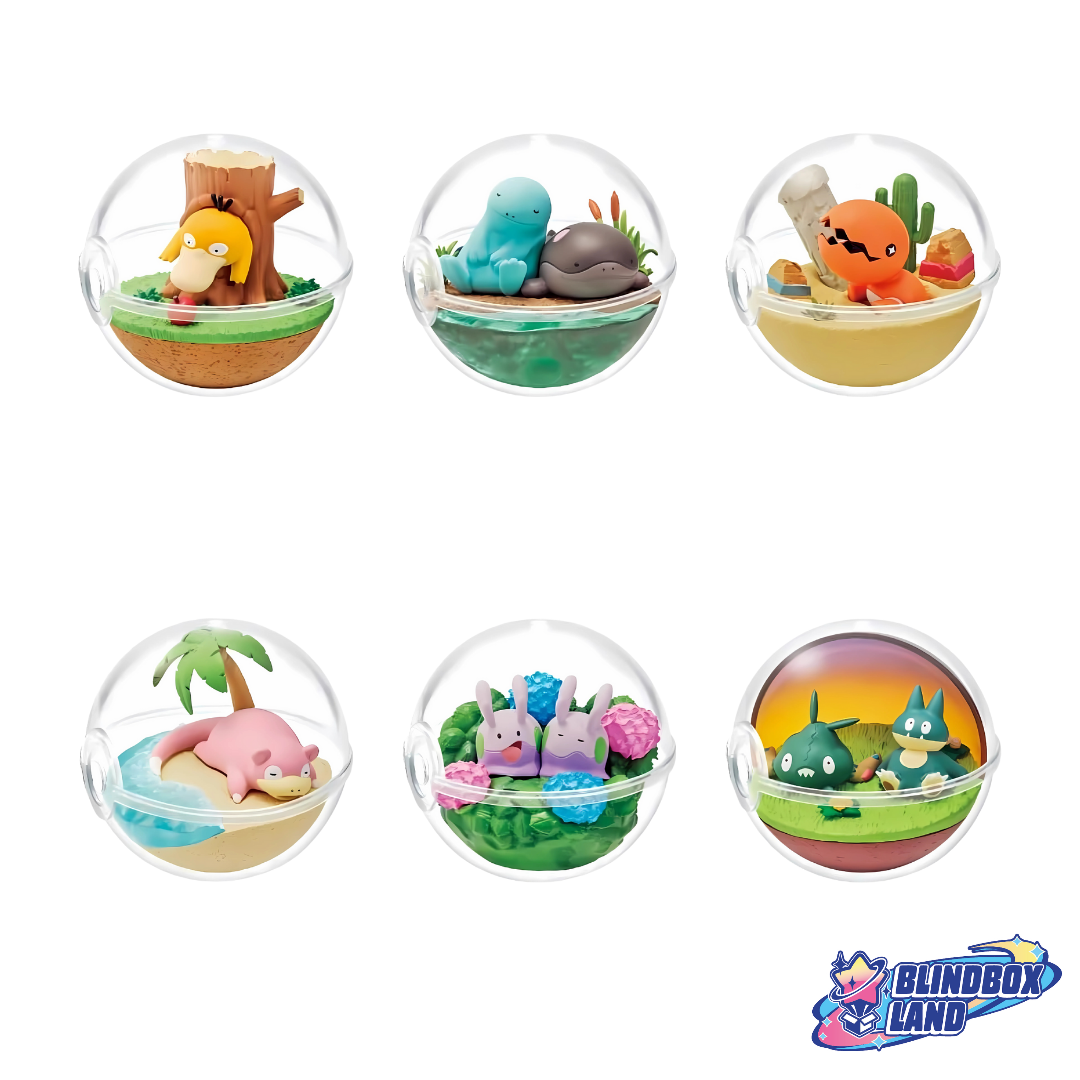 Re-Ment - Pokémon Terrarium Collection Relaxing Time Series, Blindbox