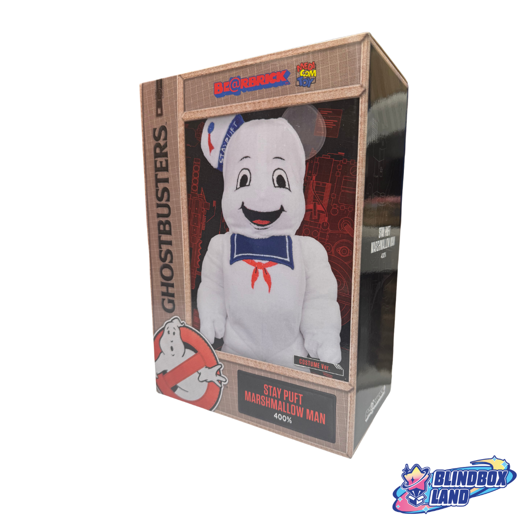Bearbrick Ghostbusters Marshmallow Man Blindbox Land