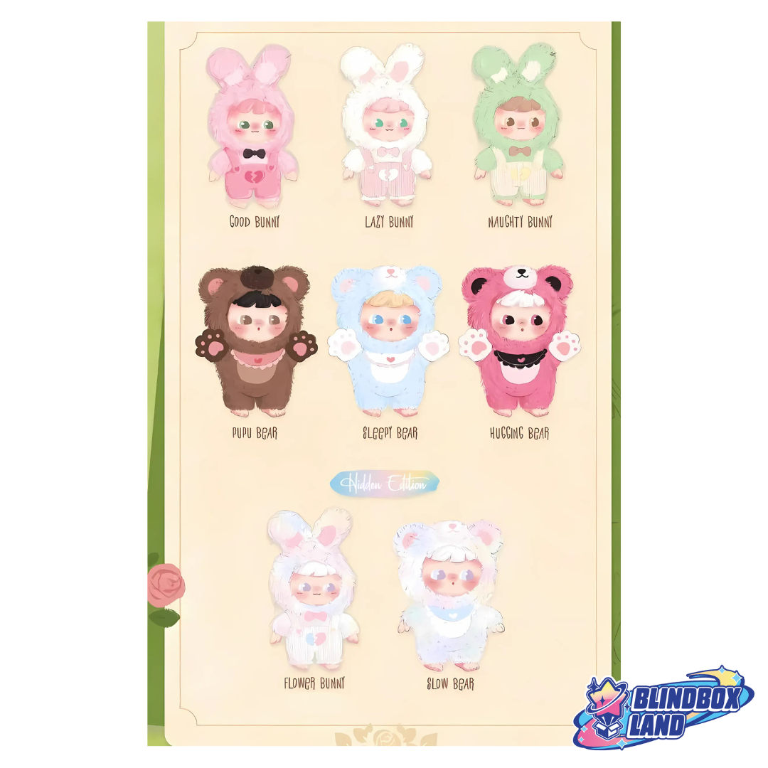 Cimmy Love U Secretly Plush Keyring Series Front All Blindbox Land