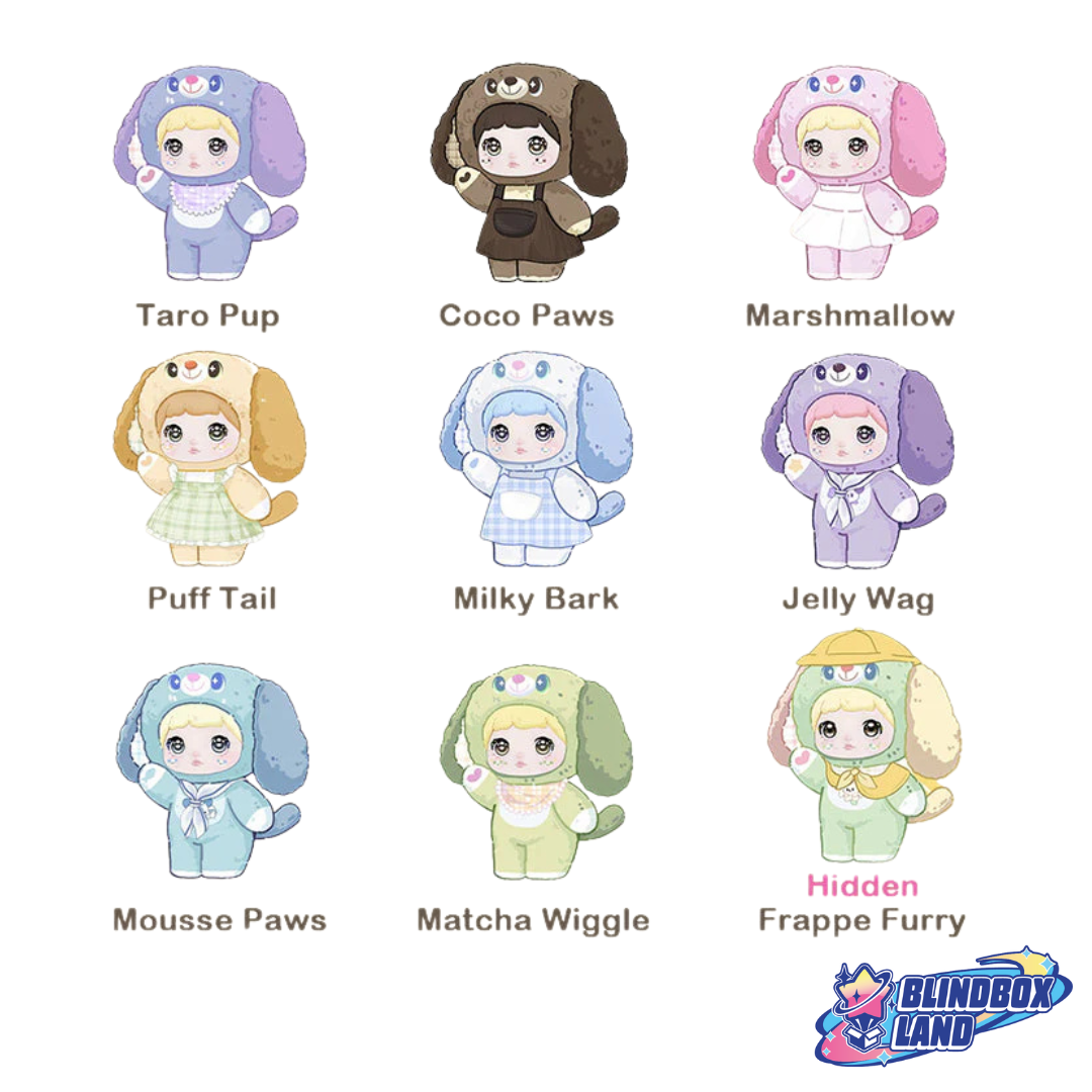 Nommi Puppy Diary Plush Series, Blindbox