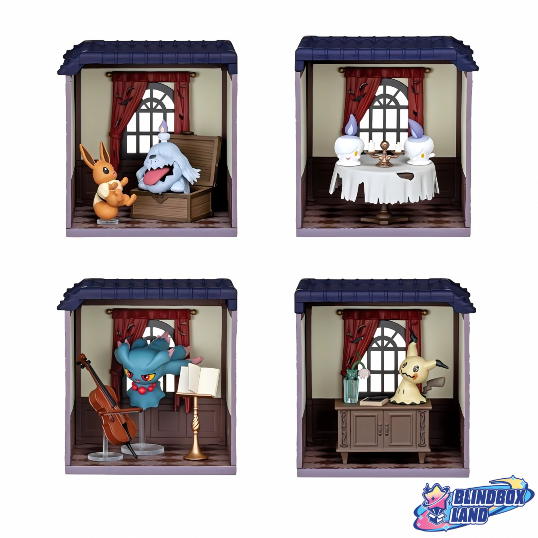 Re-Ment - Pokémon Midnight Mansion Collection Series Vol.2, Blindbox