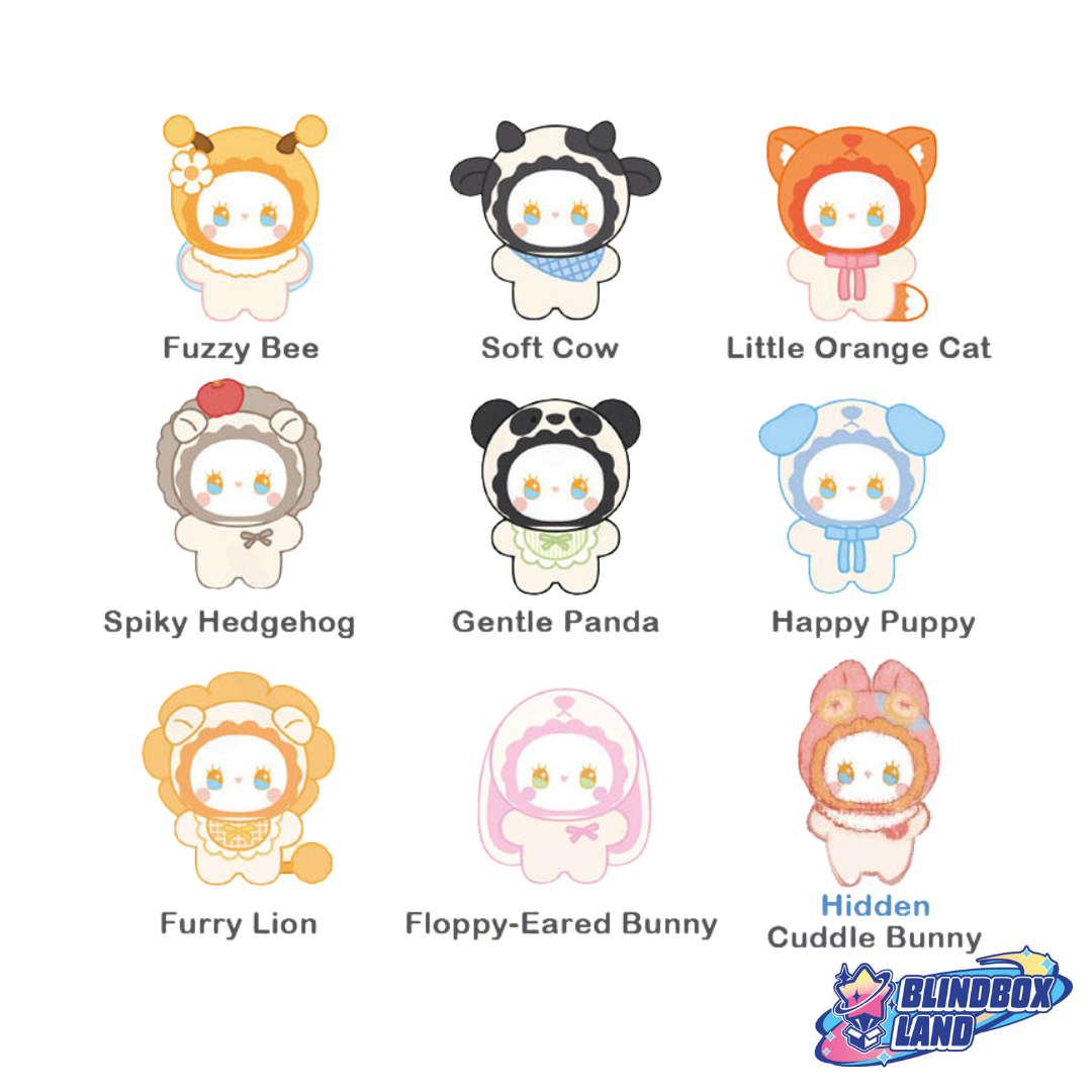 EMMA Fuzzy Family Squishy Front All Blindbox Land