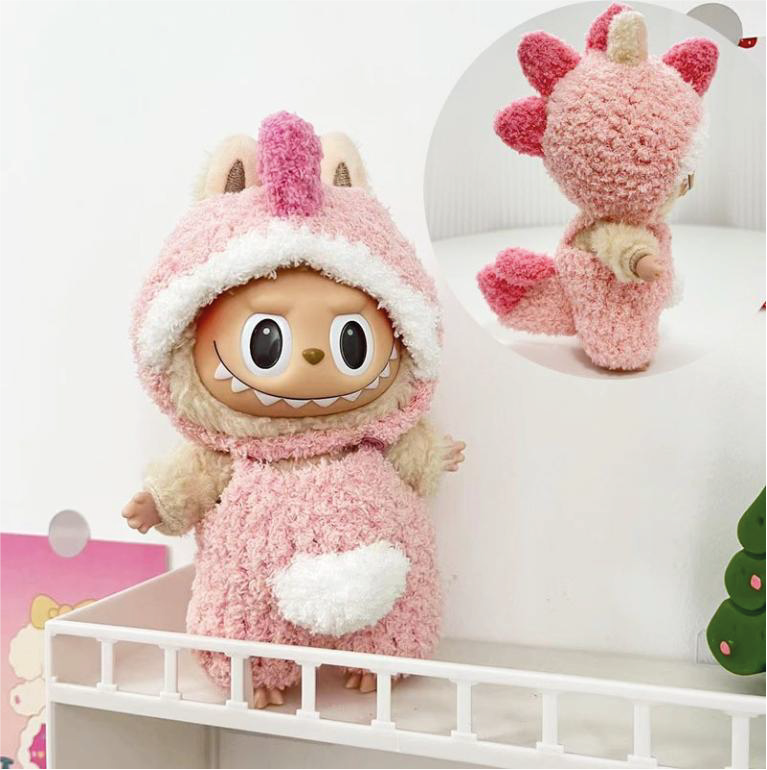 Labubu Plush Outfit Lucky Bag (Exciting Macaron)
