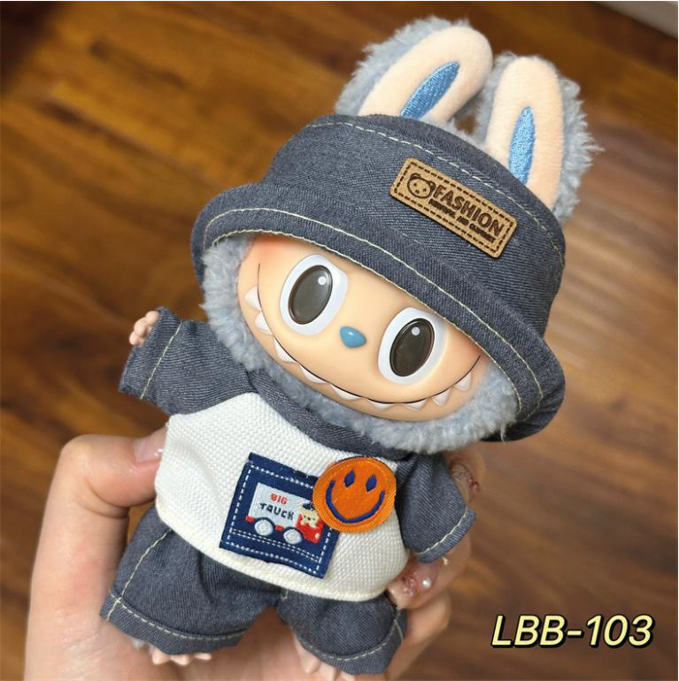 Labubu Plush Outfit Lucky Bag (Exciting Macaron)