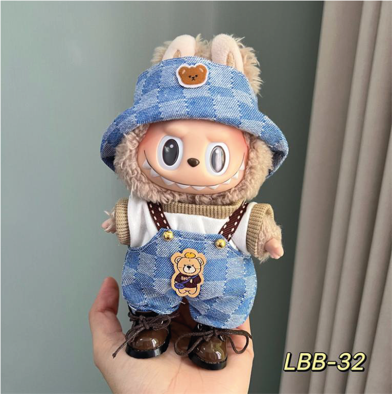 Labubu Plush Outfit Lucky Bag (Exciting Macaron)