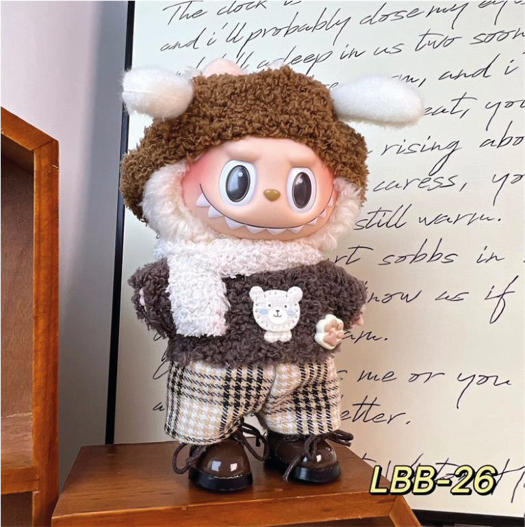 Labubu Plush Outfit Lucky Bag (Exciting Macaron)