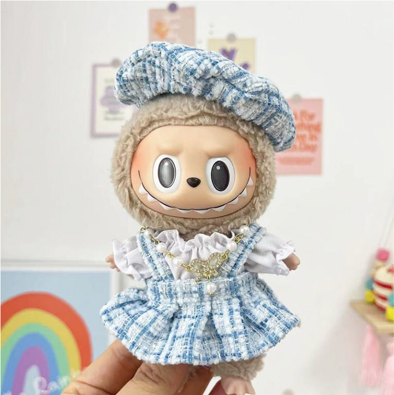 Labubu Plush Outfit Lucky Bag (Exciting Macaron)
