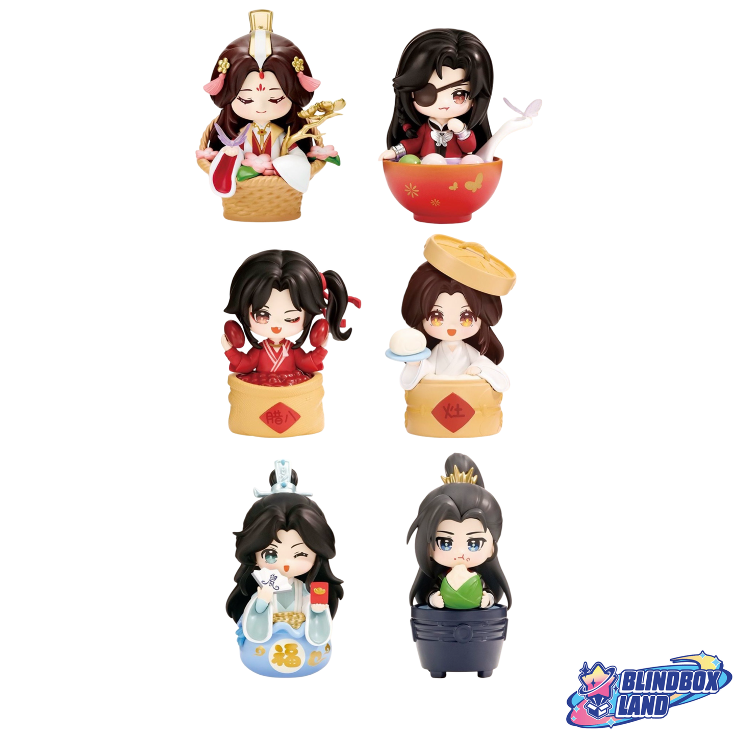 Heaven Official’s Blessing Jie Qing Qun Xiang Series Blindbox Mysterybox