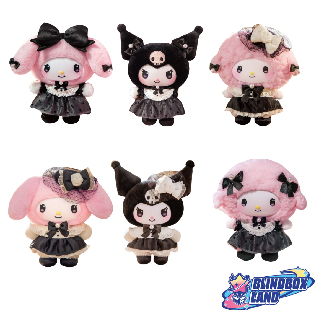 Sanrio Characters - Sister‘s Outfit Plush Pendant, Top Toy Blindbox