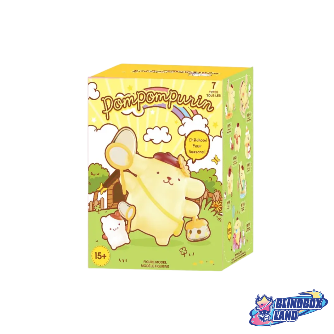 MINISO Pompompurin Childhood Four Seasons Single Box Blindbox Land