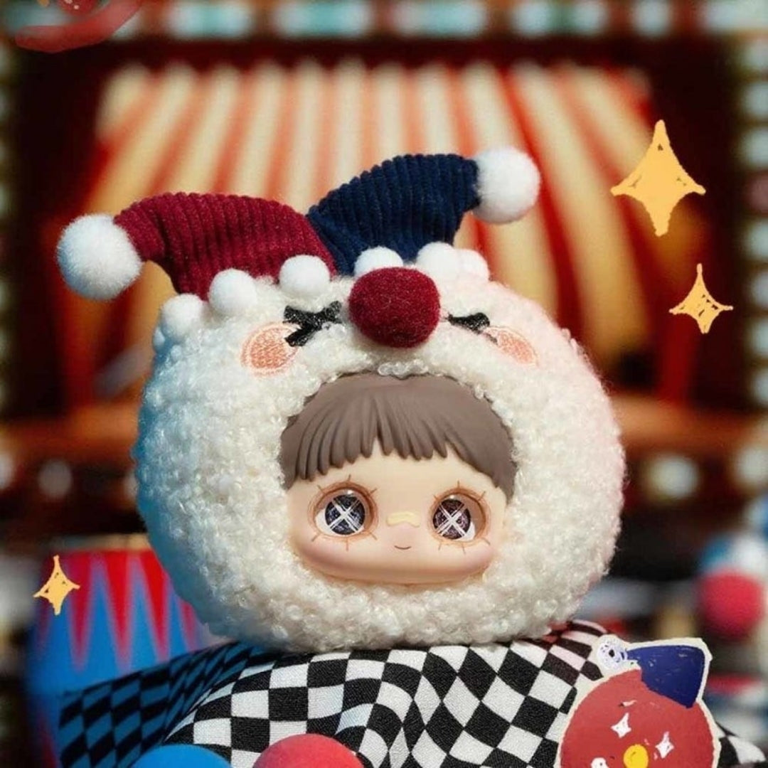 Maymei Crazy Circus Plush Keyring Series Giggie Clown Blindbox Land