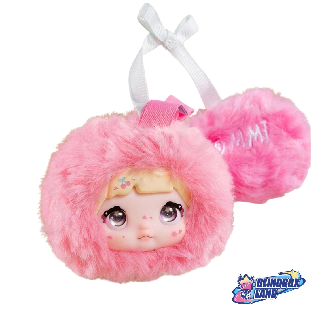 Nommi Glutinous Rice 100% Sweetness Plush Keyring Series Cherry Mochi Blindbox Land