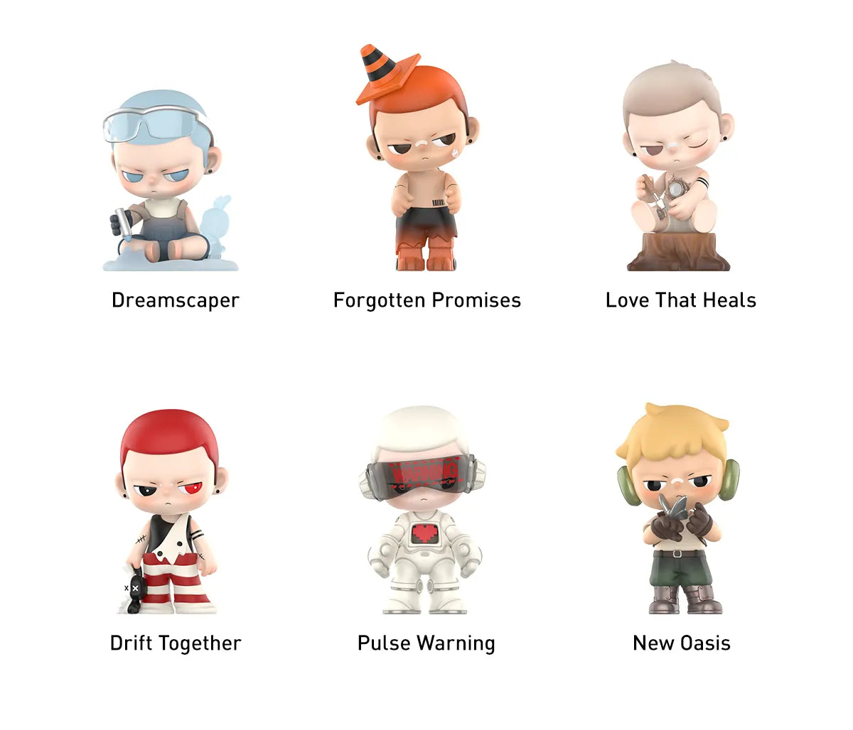 POP MART Kubo City Of Sunset All Members Blindbox Land