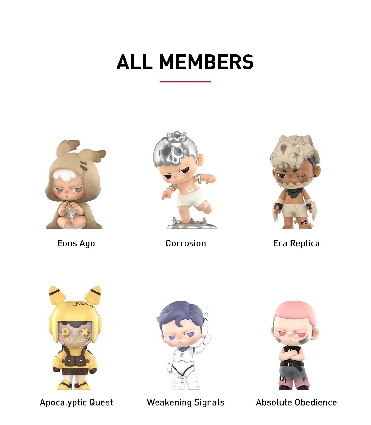 POP MART Kubo City Of Sunset All Members Blindbox Land