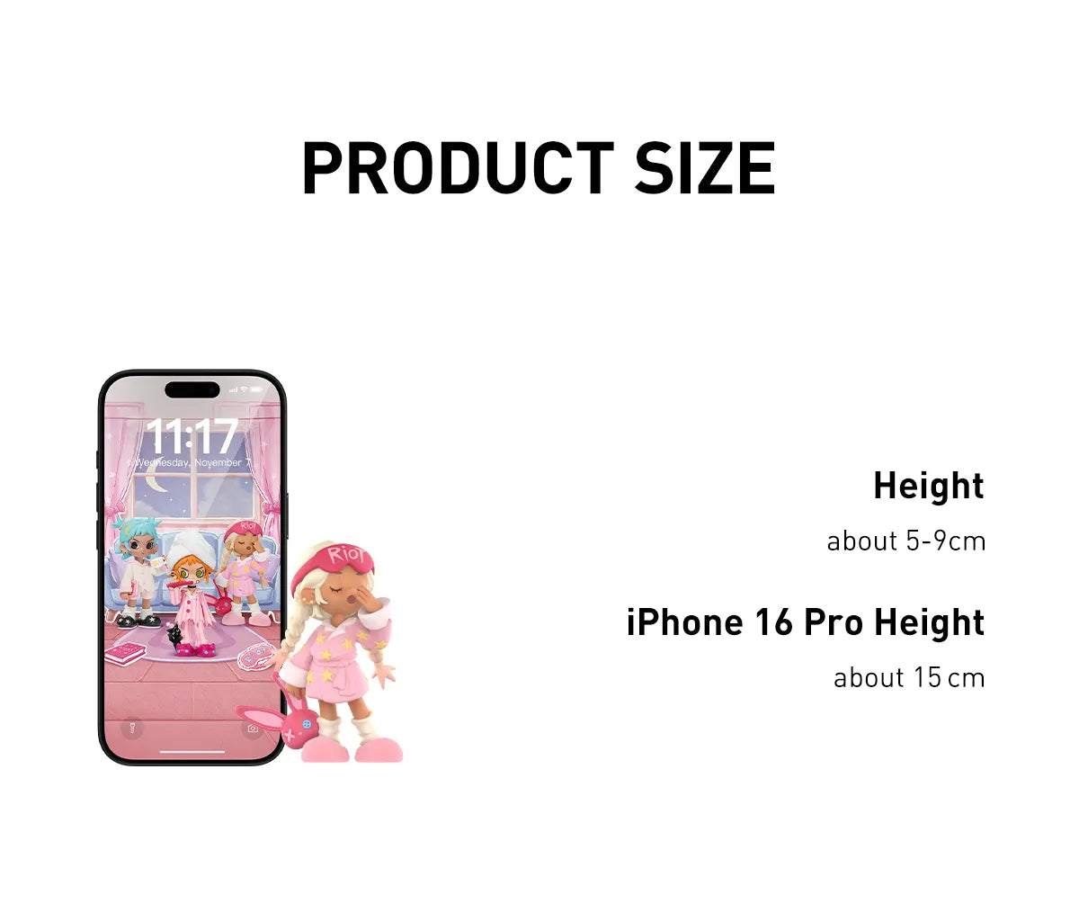 POP MART Lil Peach Riot Sleep Over Product Size Blindbox Land