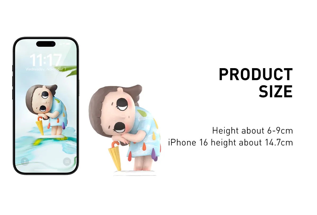 POP MART Nyota I Am The Seasons Product Size Blindbox Land