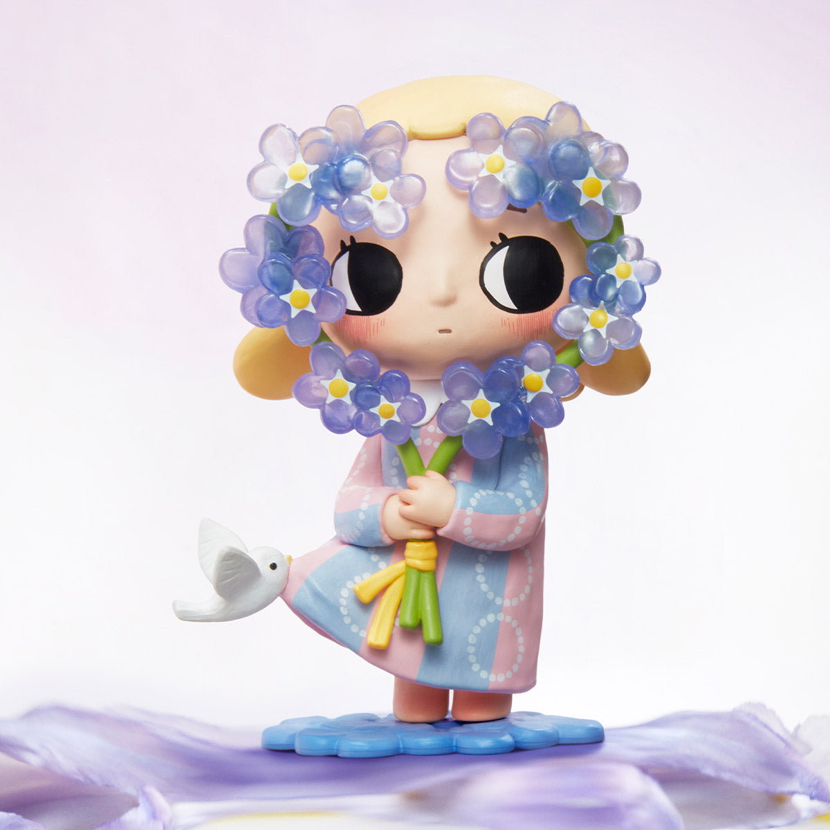 POP MART Nyota I Am The Seasons Spring Wisteria Blindbox Land