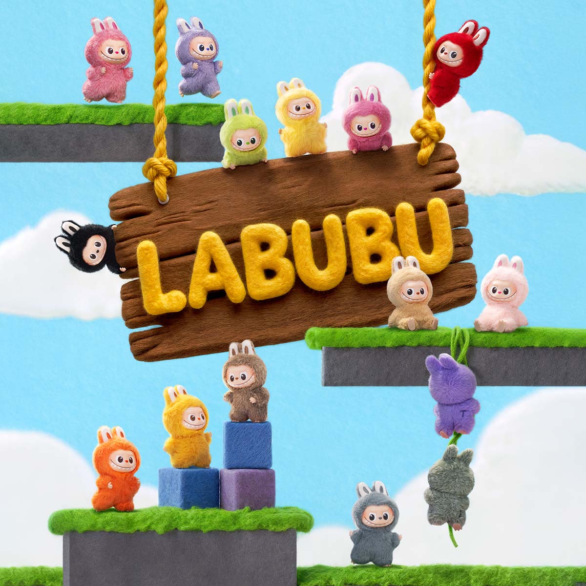 POP MART The Monsters Labubu Pin For Love A bis M Blindbox Land