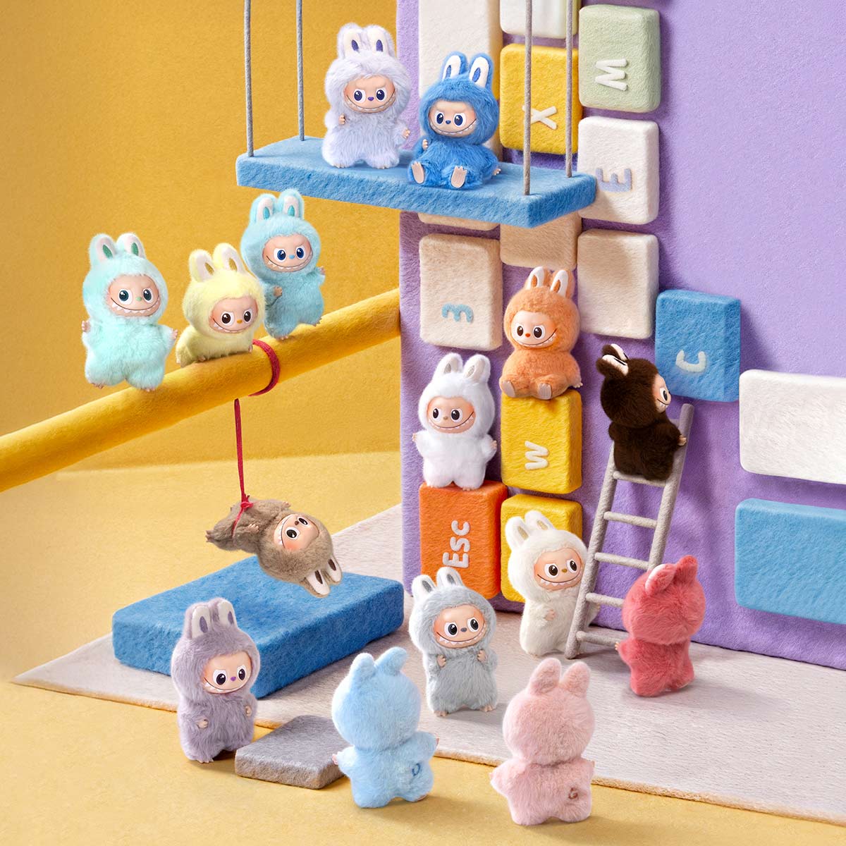 POP MART The Monsters Labubu Pin For Love M bis Z Blindbox Land