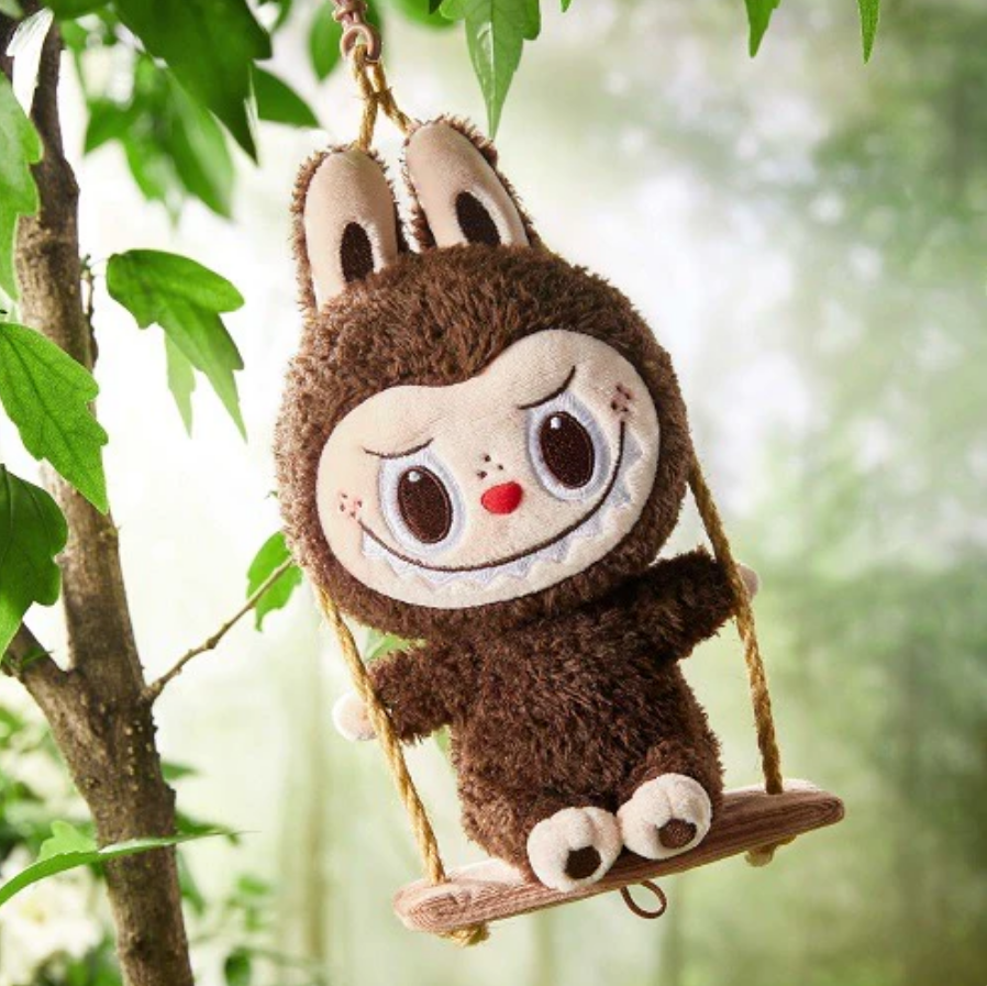 POP MART The Monsters Timber WOrkshop Playing on the Swing Secret Hidden Blindbox Land
