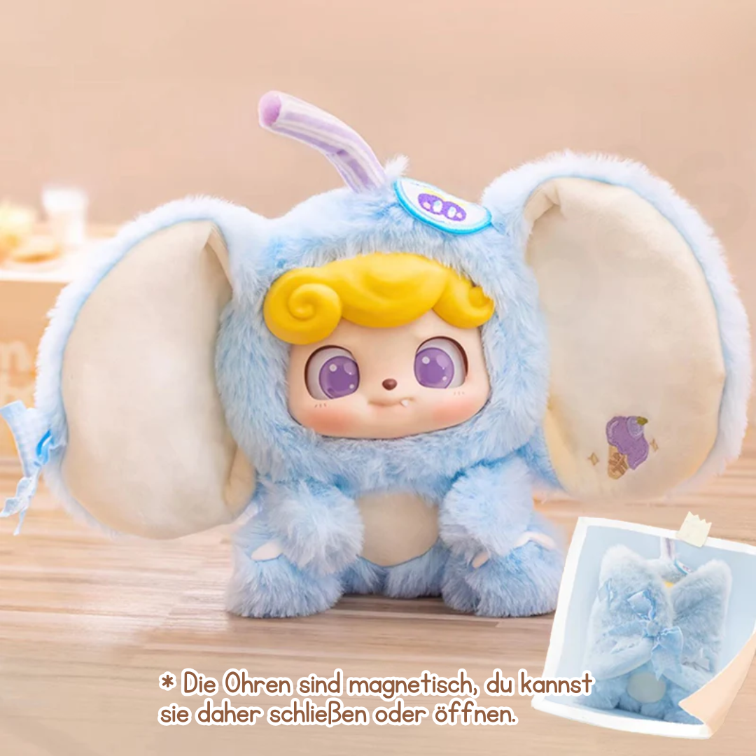 Q.Kid Animal Preschool Plush Elephant Elefant Blindbox Land