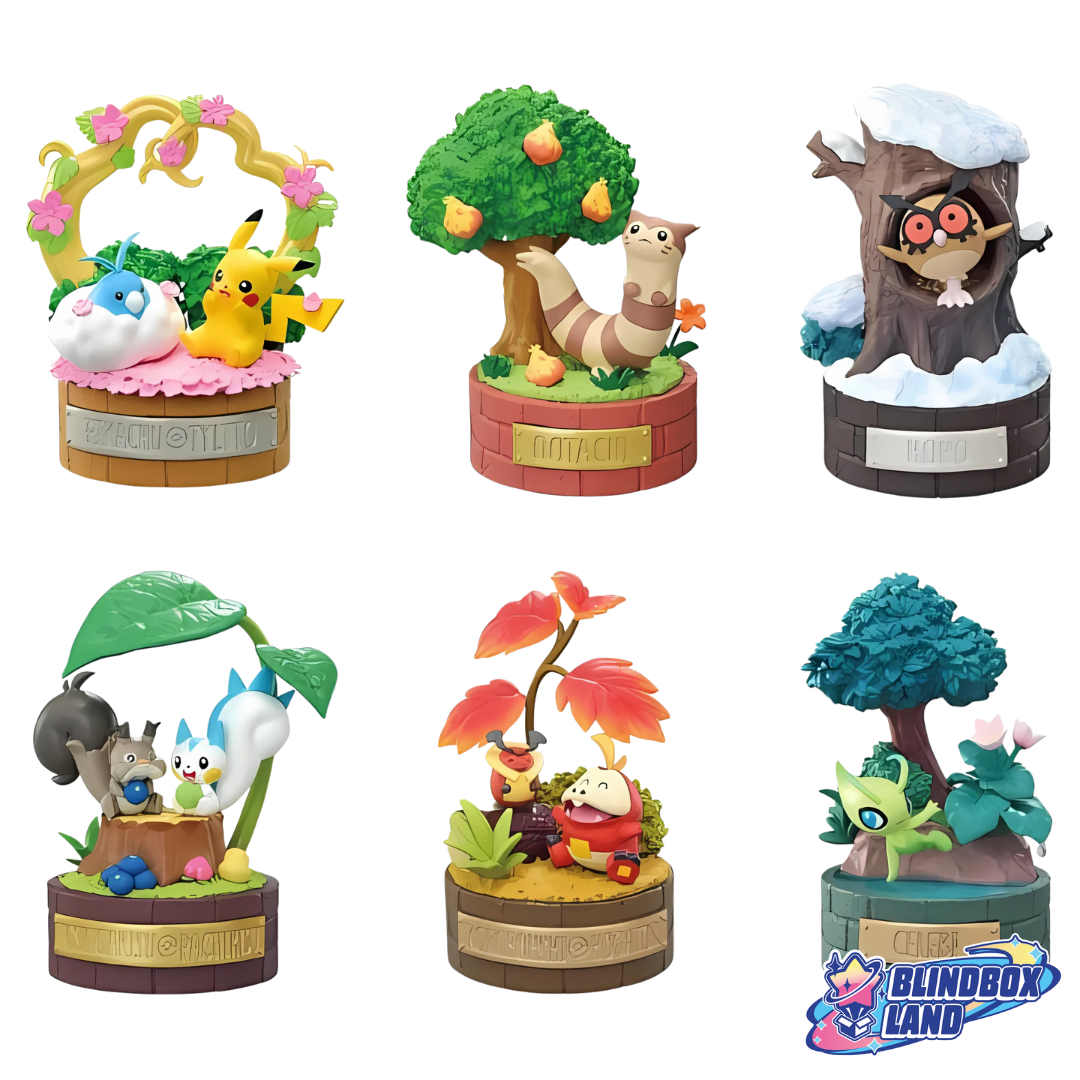 Re-Ment Pokemon Peaceful Moments A Little Tale Of The Forest Vol. 2 Blindbox Land
