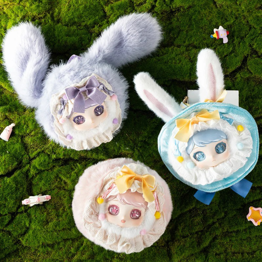 Roro Fluffy Plush Keyring Product Show 2 Blindbox Land