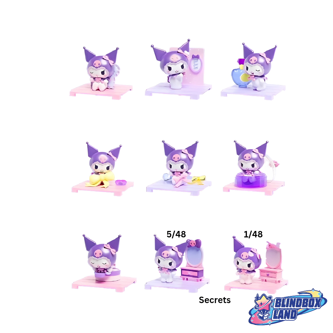 SANRIO Kuromi Home Decoration Micro Box Pro Blindbox Land
