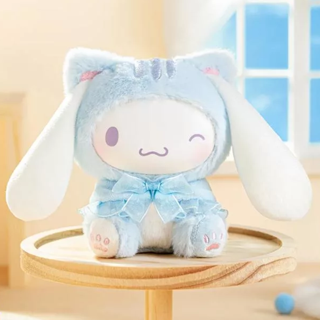 SANRIO Play With Kittens Plush Keyring Plush Cinnamoroll Blindbox Land