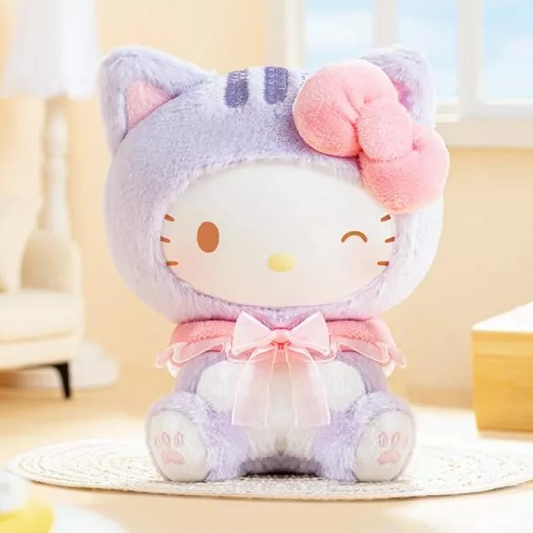SANRIO Play With Kittens Plush Keyring Plush Hello Kitty Blindbox Land