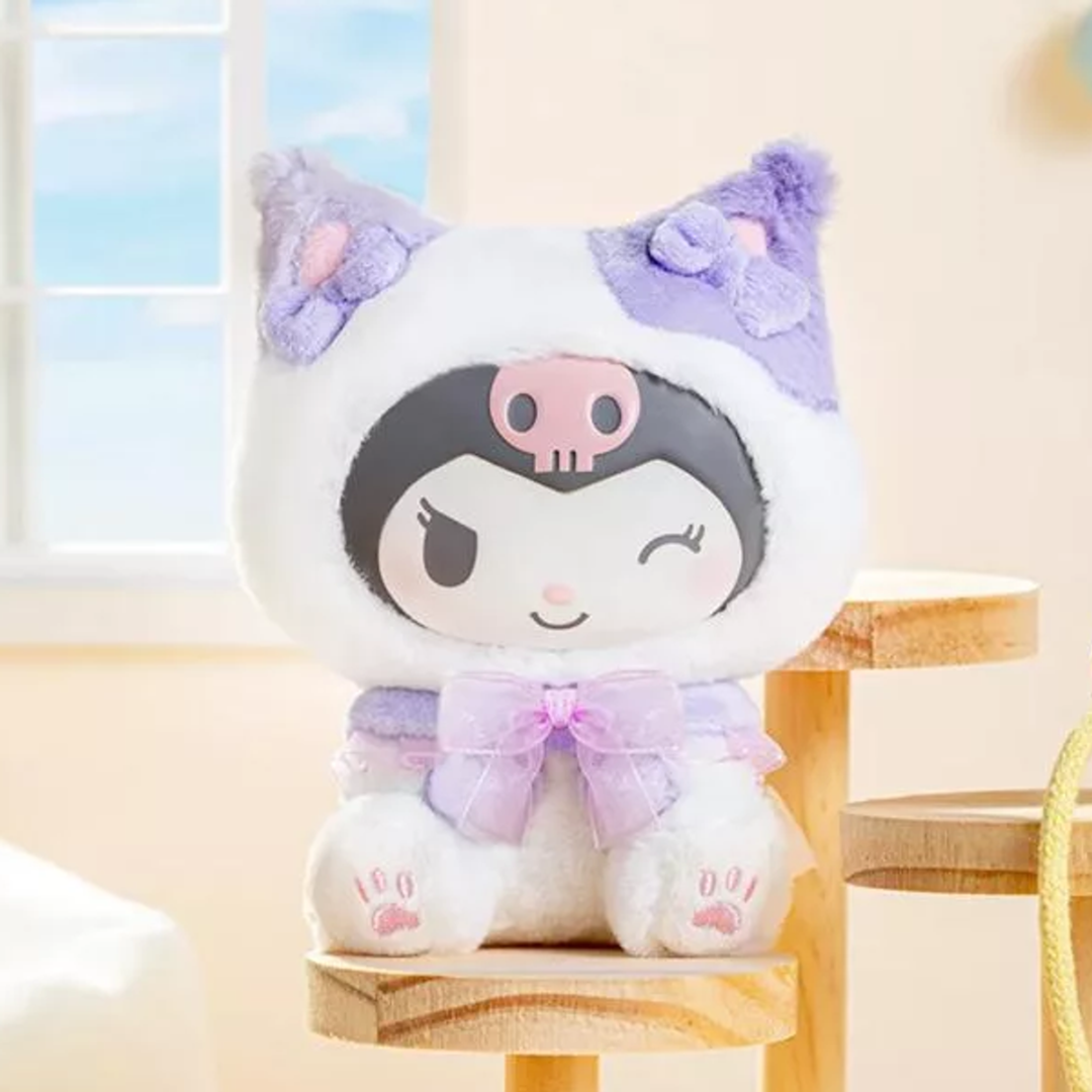 SANRIO Play With Kittens Plush Keyring Plush Kuromi Blindbox Land