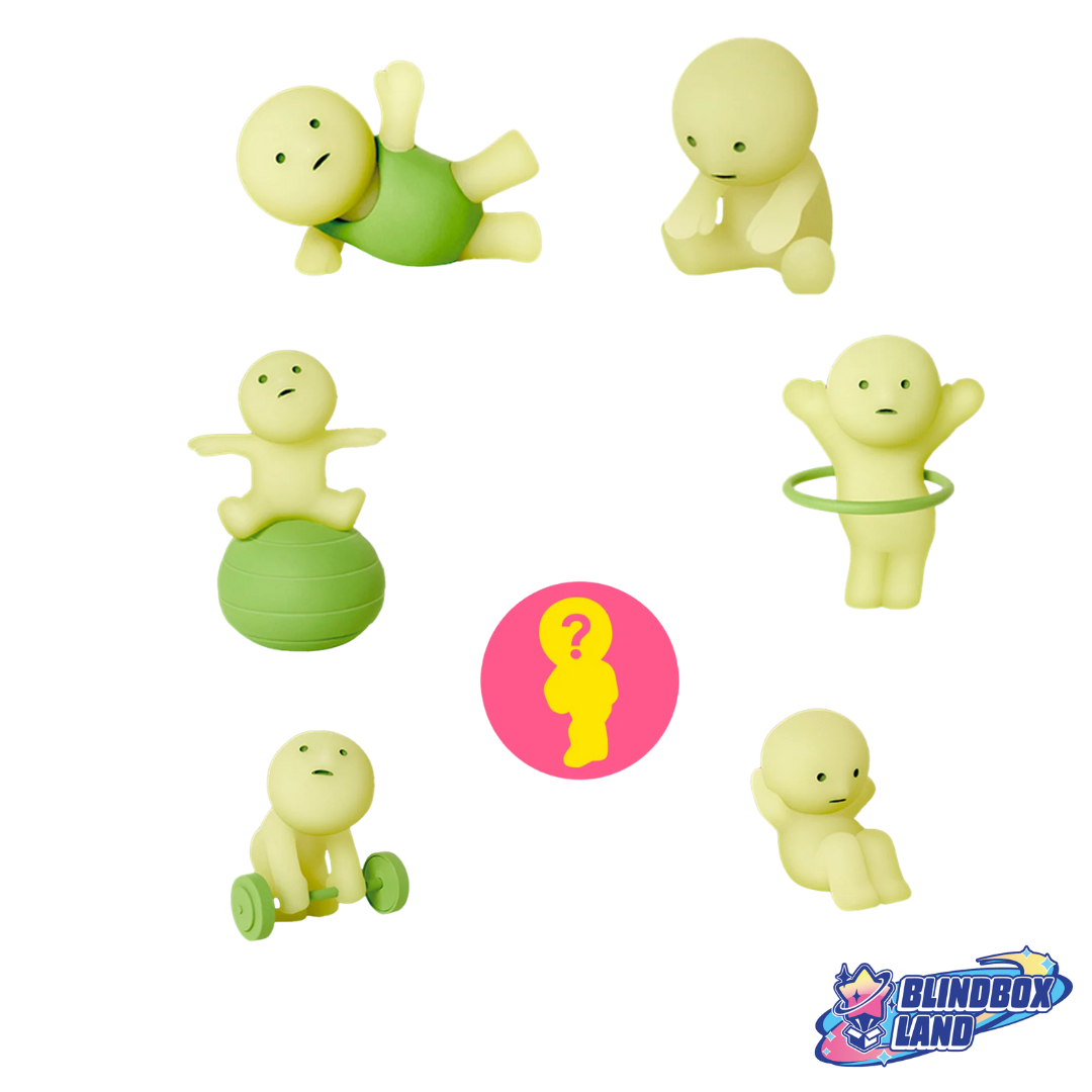 SMISKI Excercising Serie Front All Blindbox Land