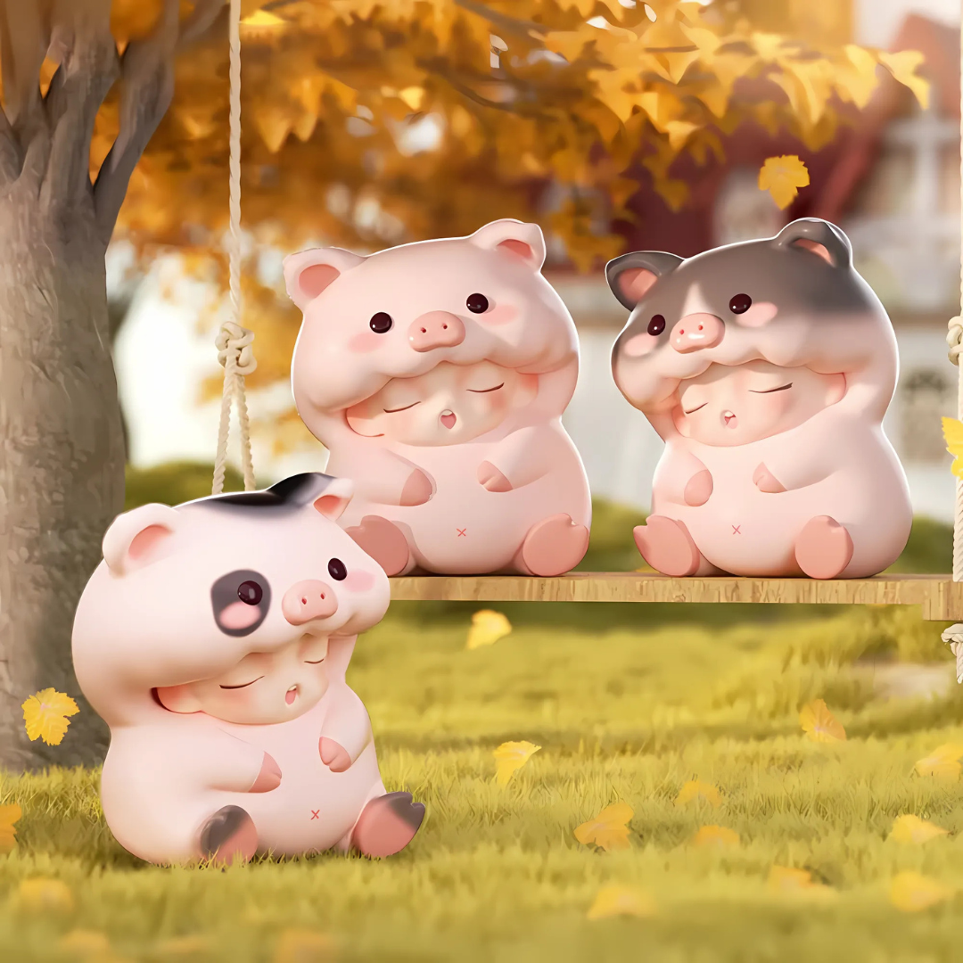 YUMO Stay With You Pigs Schweinchen Blindbox Land