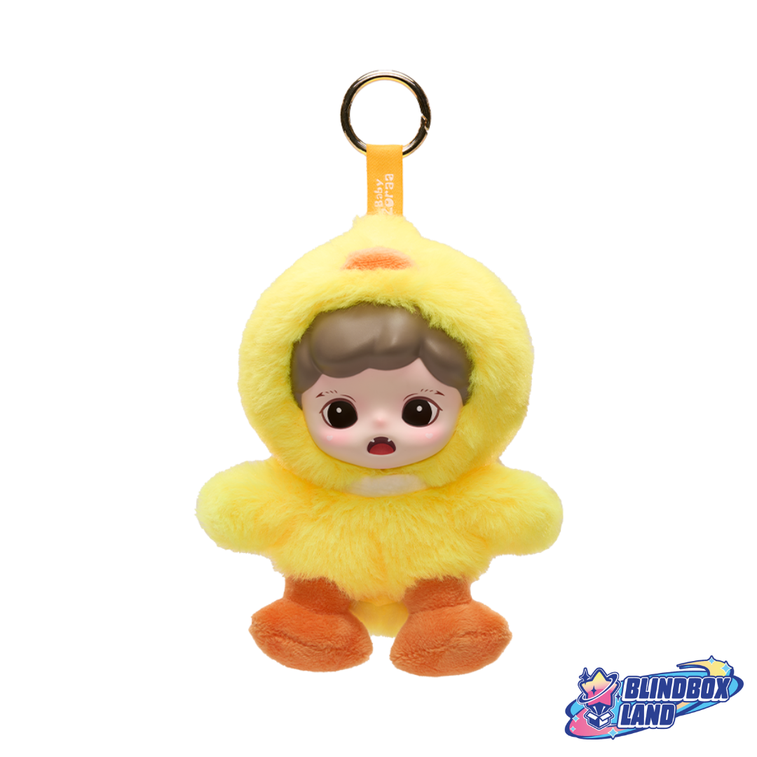 Zoraa Fluffy Cabin Vinyl Plush Keyring Front Blindbox Land