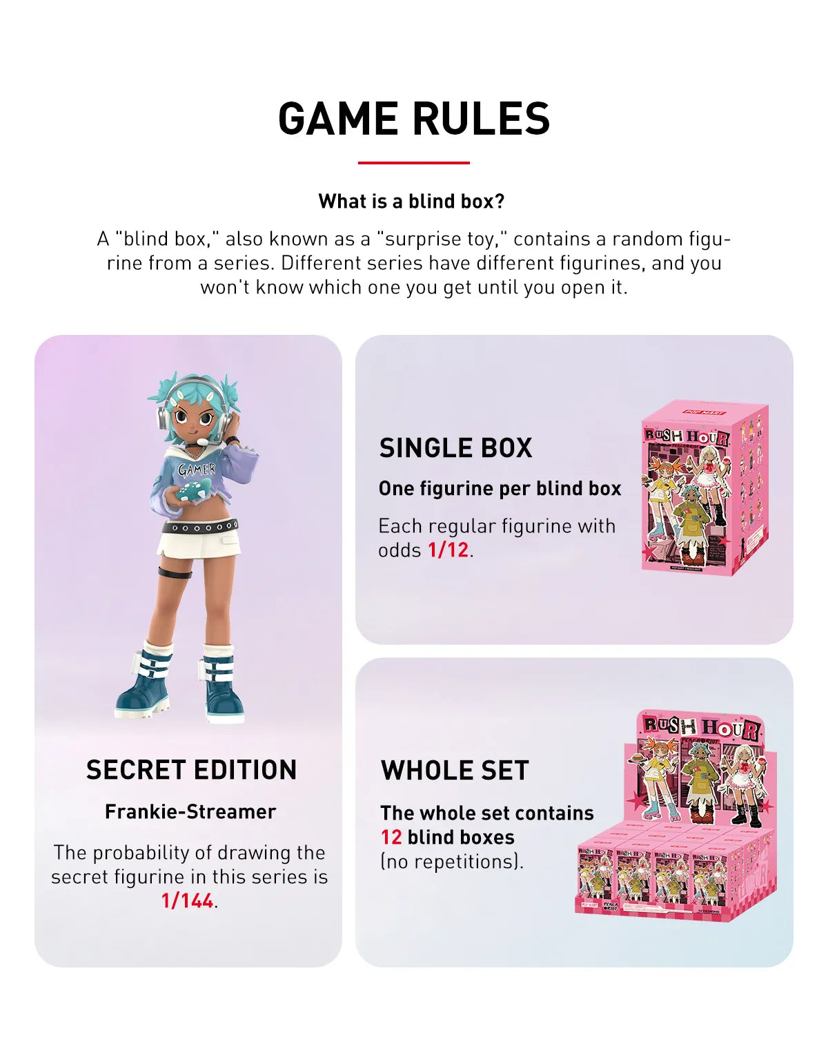 POP MART - Peach Riot Rush Hour Series, Blindbox