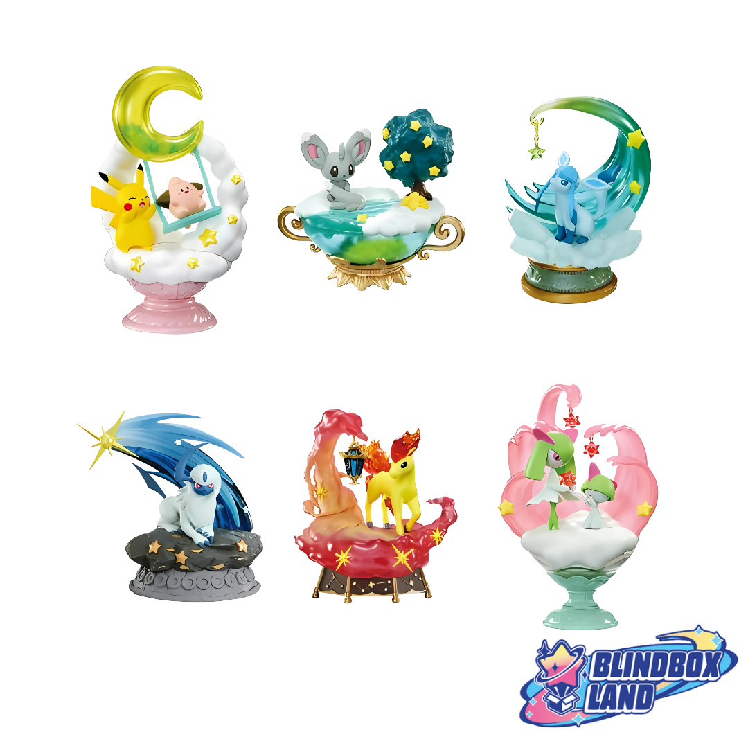 Re-Ment - Pokemon Dreamy Moonlit Night Starrium Series, Blindbox