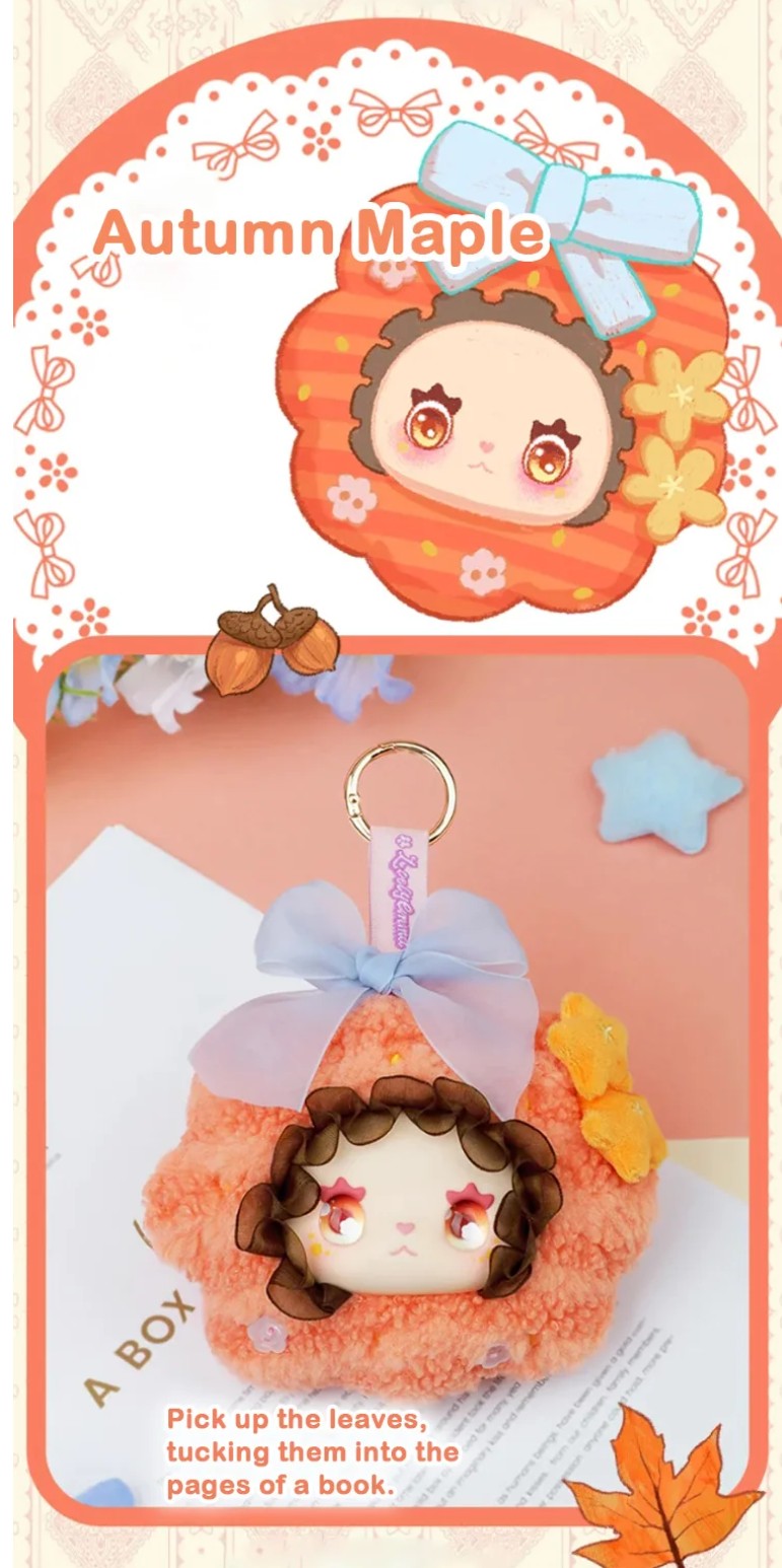 Lovely Emma - Floral Seasons Plush Keyring Series, Blindbox