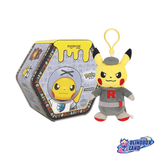 Pokémon Pikachu Villain Plush Mascot Keychain Series, Blindbox