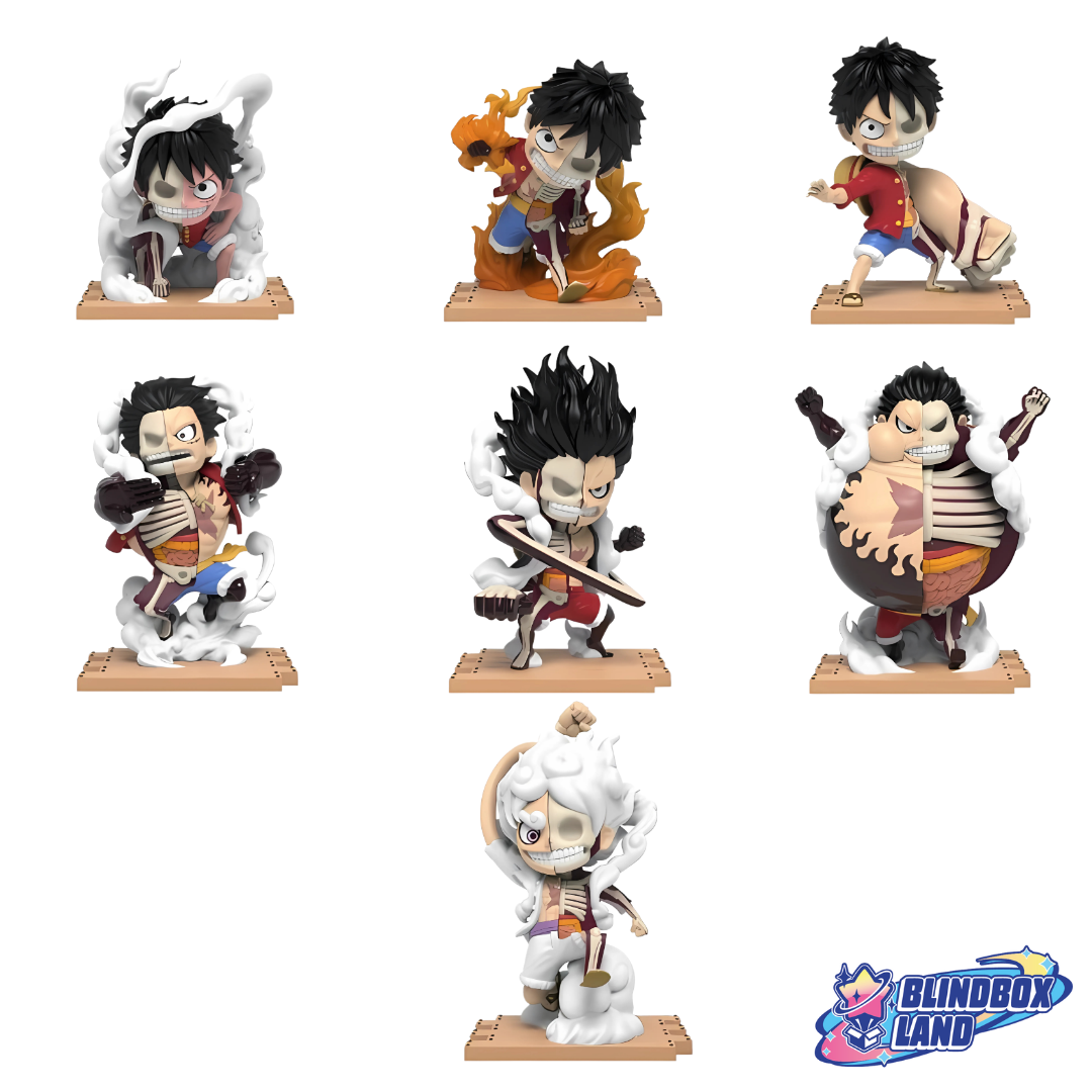 One Piece - Freeny's Hidden Dissectibles Series 06 (Luffy's Gears Edition), Mighy Jaxx Blindbox