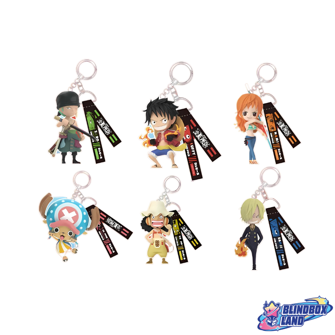 ONE PIECE - Straw Hat Crew Anhänger, Blindbox