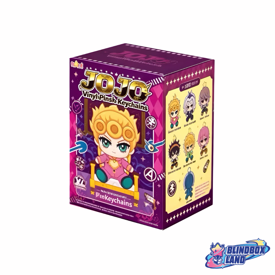 Jojo's Bizarre Adventure - Golden Wind Trial Cute Journey Sitting Plush Keyring Series, Blindbox