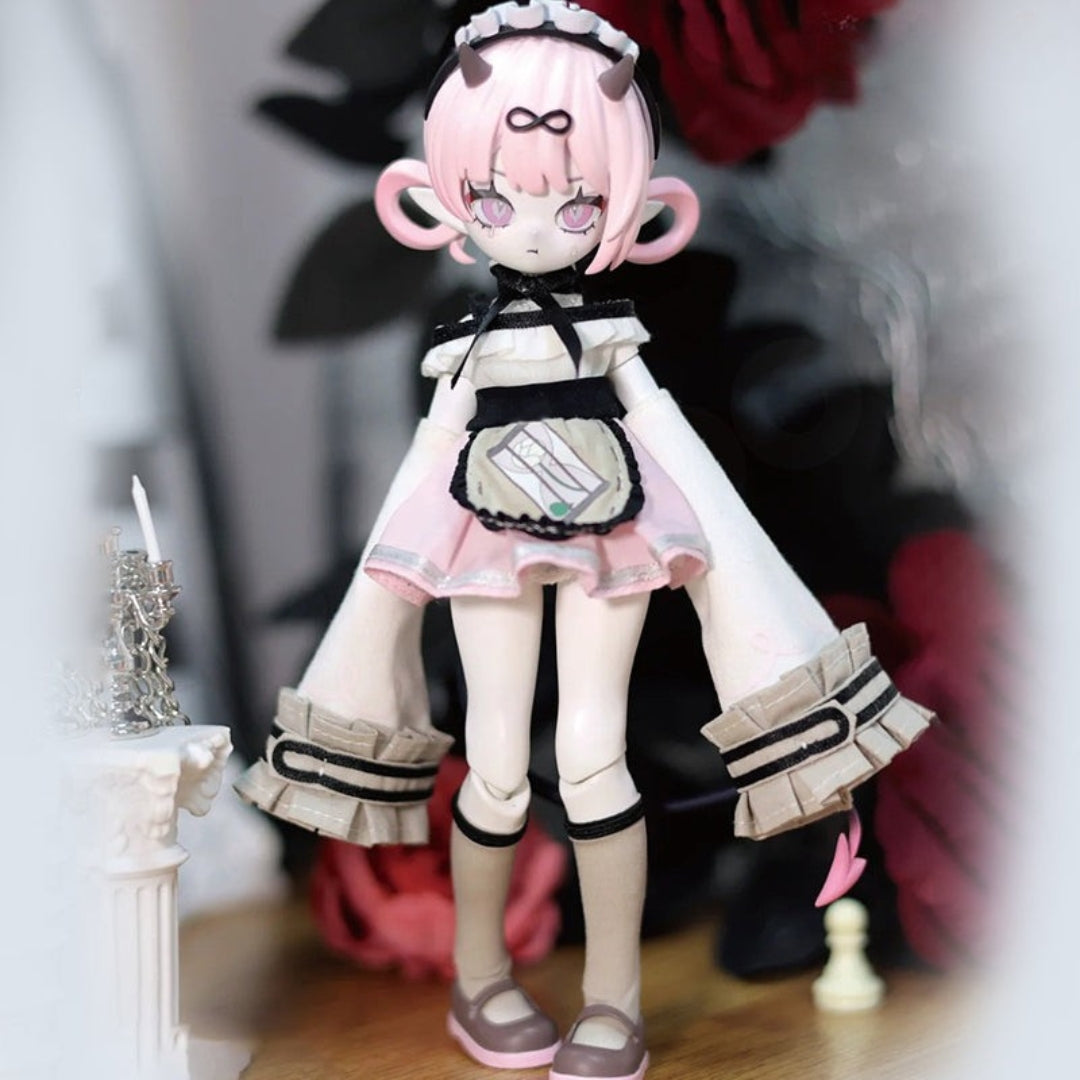 Cooze Devil Horn 1/8 Action Figures BJD Series, Blindbox Land